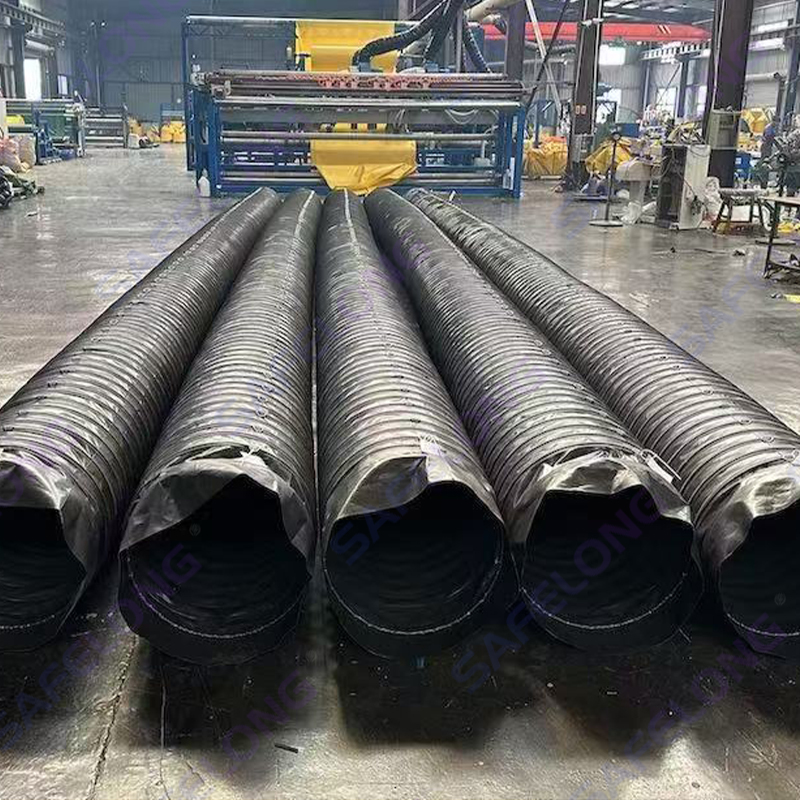 Flexibilné vetracie potrubie podzemnej uhoľnej bane